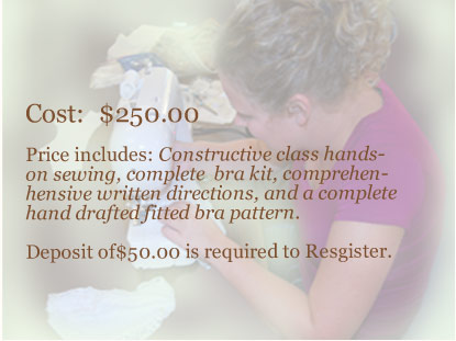 prices for bra making class